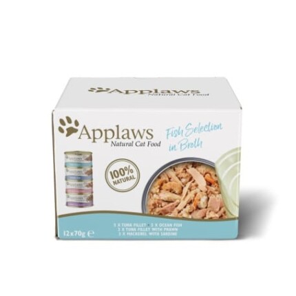 Applaws Cat Multipack 12 Latas De 70g Pescado