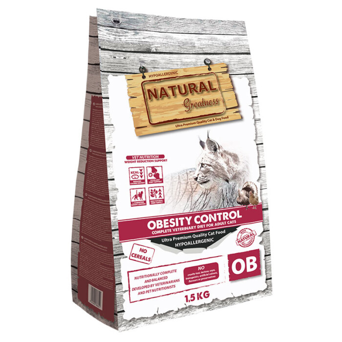 Natural Greatness Gato Obesity Control - Imagen 2
