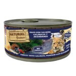 Natural Greatness Pavo Con Salmón, Calabaza Y Arándanos Para Gatos 185g