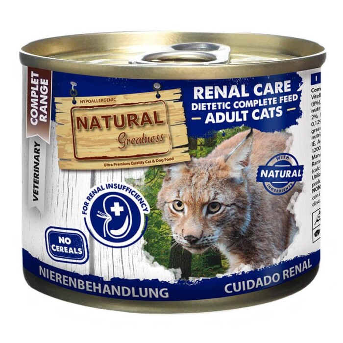 Natural Greatness Renal Gatos 200g - Imagen 1
