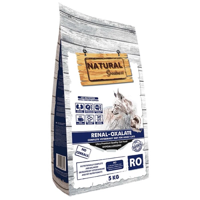 Natural Greatness Gato Renal - Oxalate 1,5 kg - 5 kg - Imagen 1