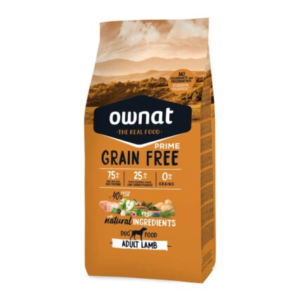 Ownat Grain Free Prime Adult Lamb Para Perros