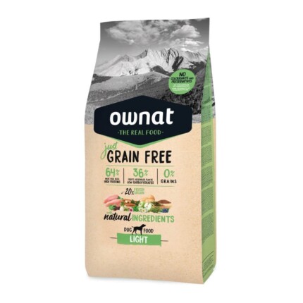 Ownat Grain Free  Light Para Perros