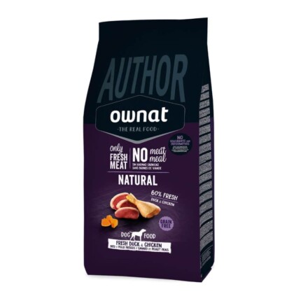 Ownat Author Grain Free Fresh Duck&Chicken Para Perros