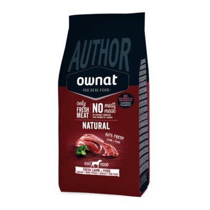 Ownat Author Fresh Lamb & Pork Para Perros
