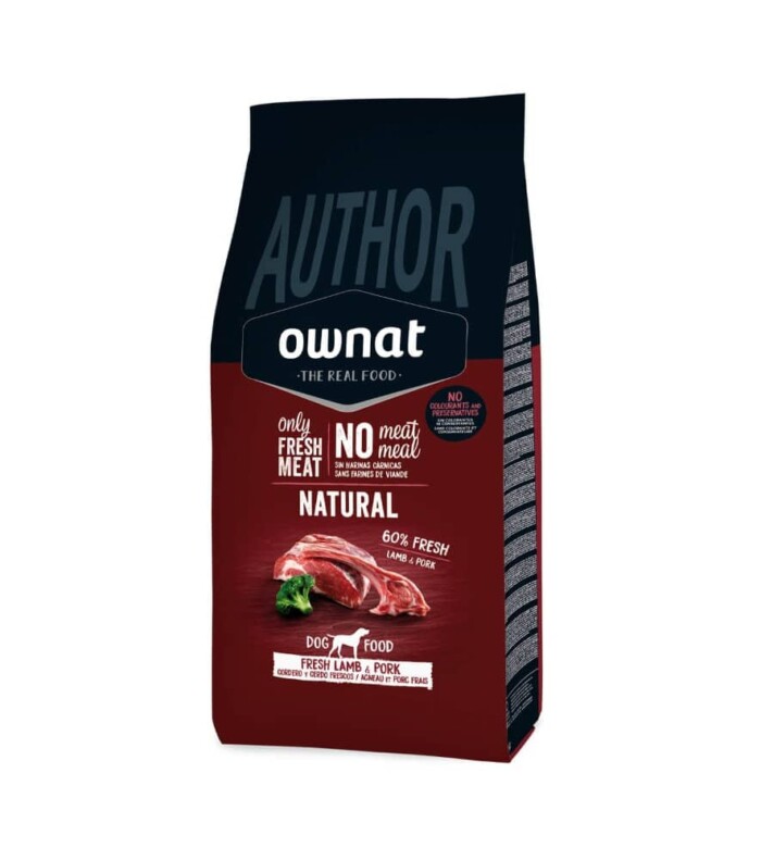 Ownat Author Fresh Lamb & Pork Para Perros - Imagen 1