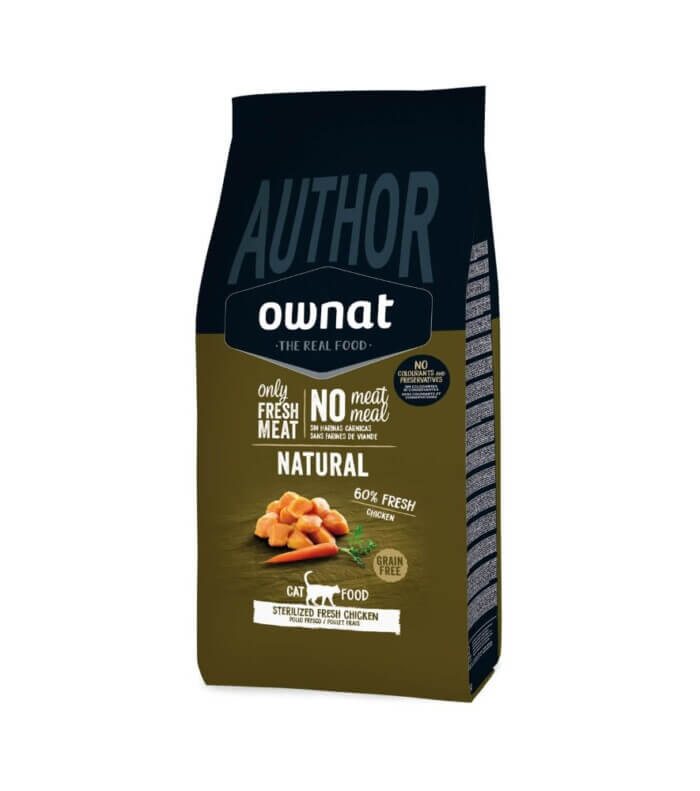 Ownat Author Grain Free Sterilized Fresh Chicken | Para Gatos - Imagen 1