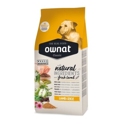 Ownat Classic Lamb & Rice Para Perros