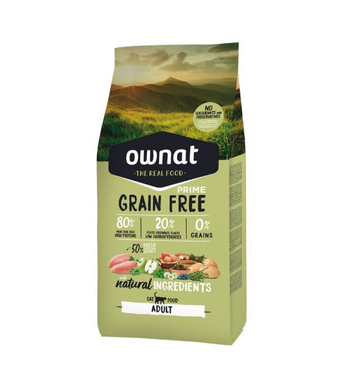 Ownat Grain Free Prime Adult Chicken&Turkey | Para Gatos - Imagen 1