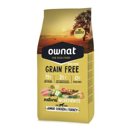 Ownat Grain Free Prime Junior Chicken&Turkey Para Perros