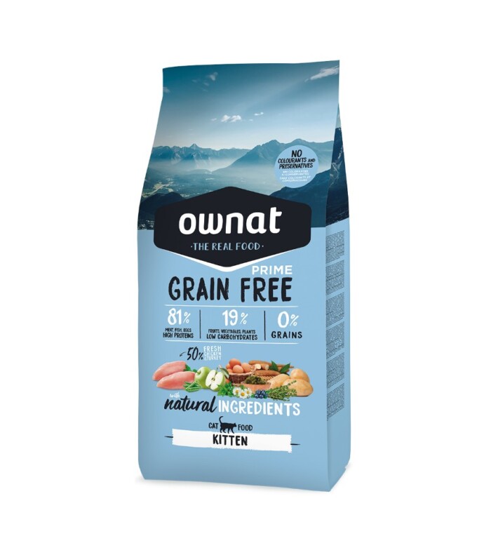 Ownat Grain Free Prime Kitten | Para Gatitos - Imagen 1