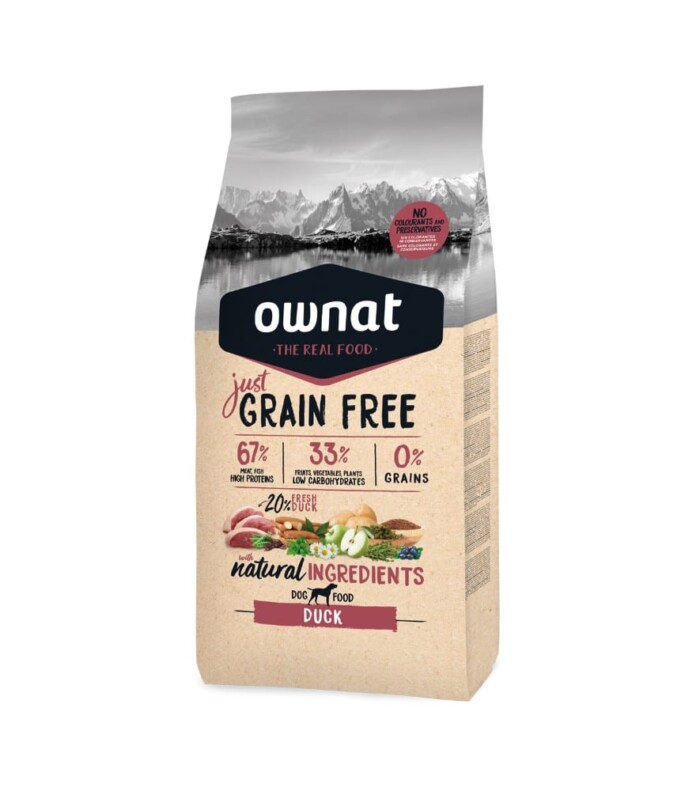 Ownat Grain Free Duck Para Perros - Imagen 1