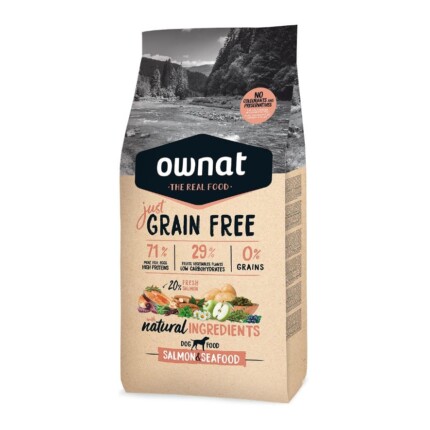 Ownat Grain Free Salmon & Seafood Para Perros