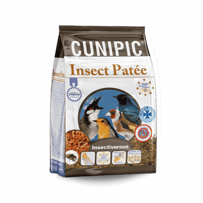 Pasta de Cría Insect Patée para Insectívoros 250g Cunipic - Imagen 1
