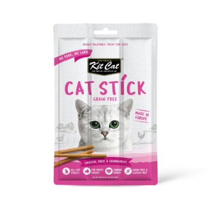 Kit Cat Stick Pollo con Pato y Arándanos 15g