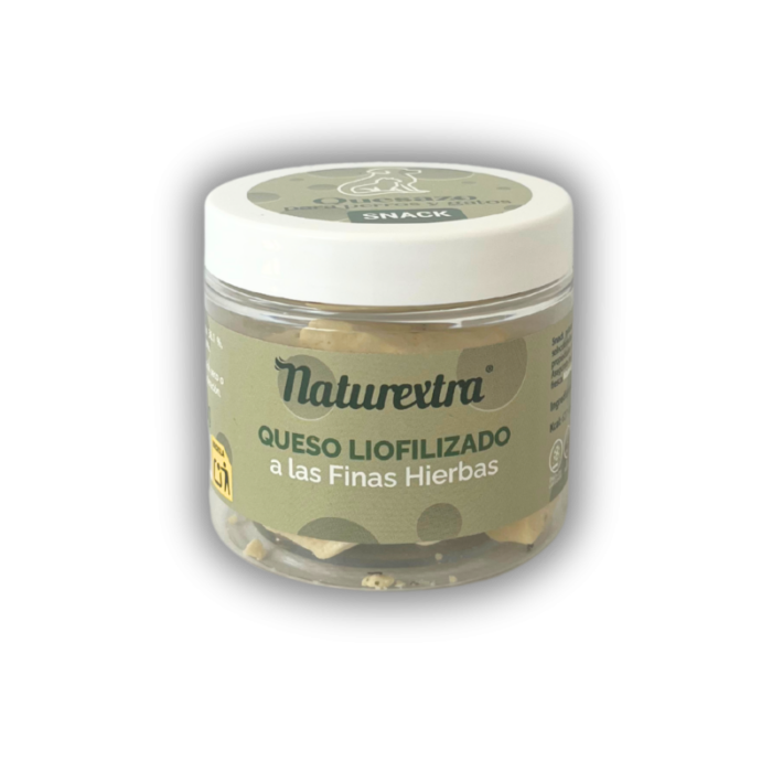 Naturextra Queso Liofilizado a las Finas Hierbas - Imagen 1