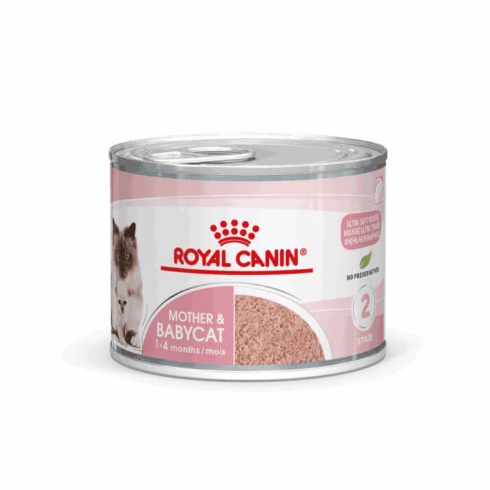 Royal Canin MOTHER & BABYCAT Ultra soft mousse 195 Gr - Imagen 1