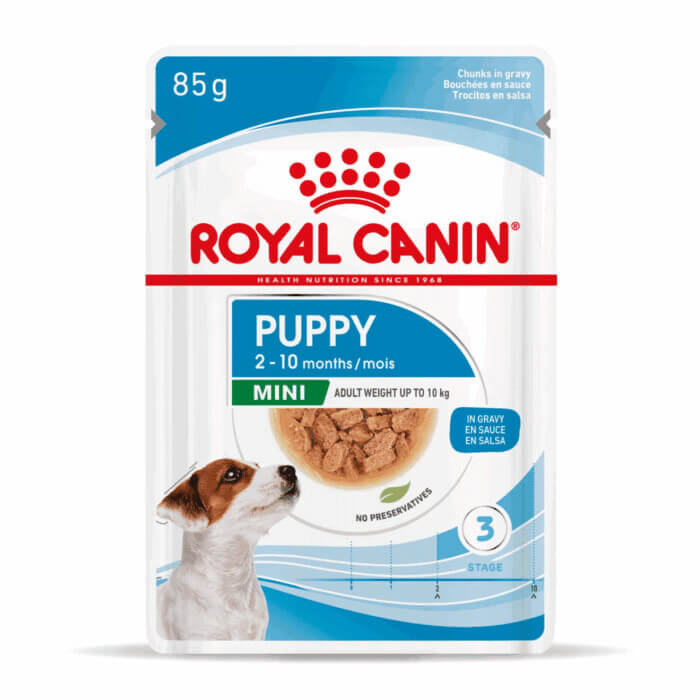 Royal Canin PUPPY - MINI - Trocitos en salsa 85 Gr - Imagen 1