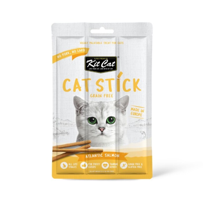 Kit Cat Stick Salmón del Atlántico 15g - Imagen 1