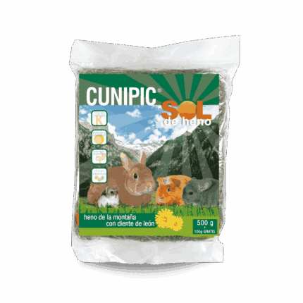 Sol de Heno con Diente de León 500 g Cunipic