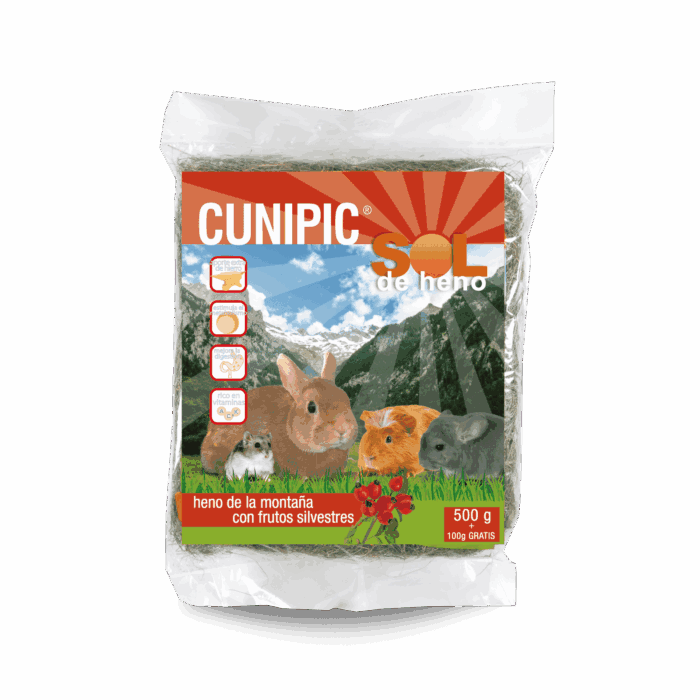 Sol de Heno con Frutos Silvestres 500 g Cunipic - Imagen 1