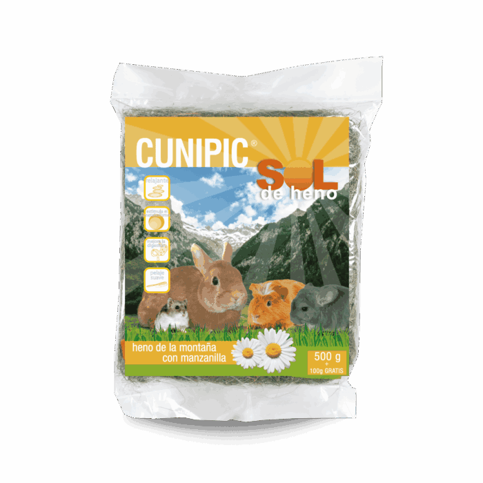 Sol de Heno con Manzanilla 500 g Cunipic - Imagen 1