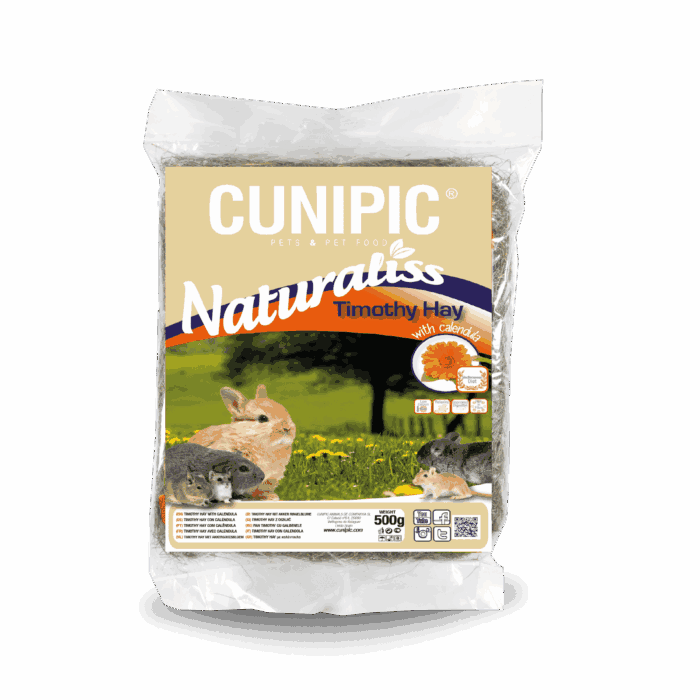 Naturaliss heno Timothy con caléndula 500 g - Imagen 1