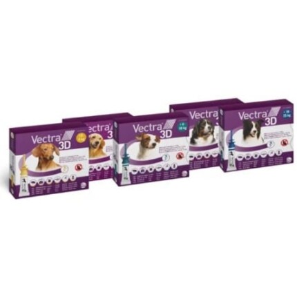 Vectra 3D Pipetas Perros 10-25Kg