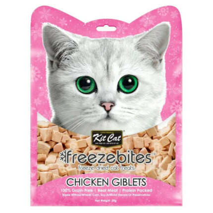 Kit Cat FreezeBites Hígado de Pollo 15g - Freeze Dried Snack