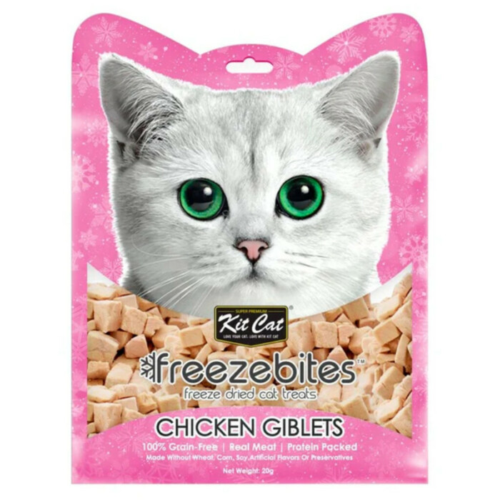 Kit Cat FreezeBites Hígado de Pollo 15g - Freeze Dried Snack - Imagen 1