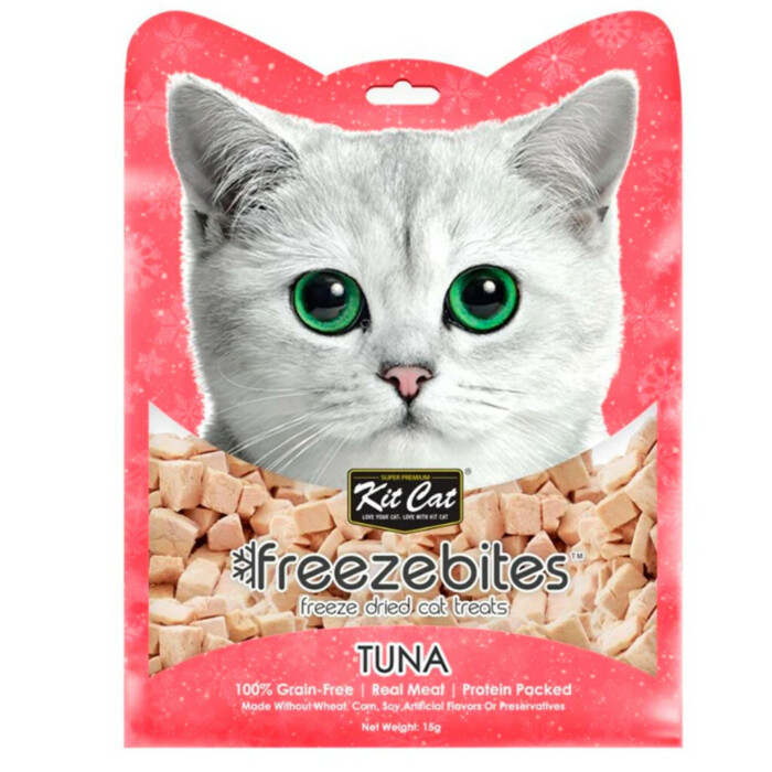 Kit Cat FreezeBites Atún 15g - Freeze Dried Snack - Imagen 1