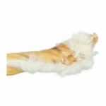 Rollo de piel de conejo con pelo - Imagen 4