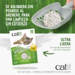 Pack Arena Catit Go Natural Bambú 1,4kg+ Catit Arenero Loo Con Pala - Imagen 10