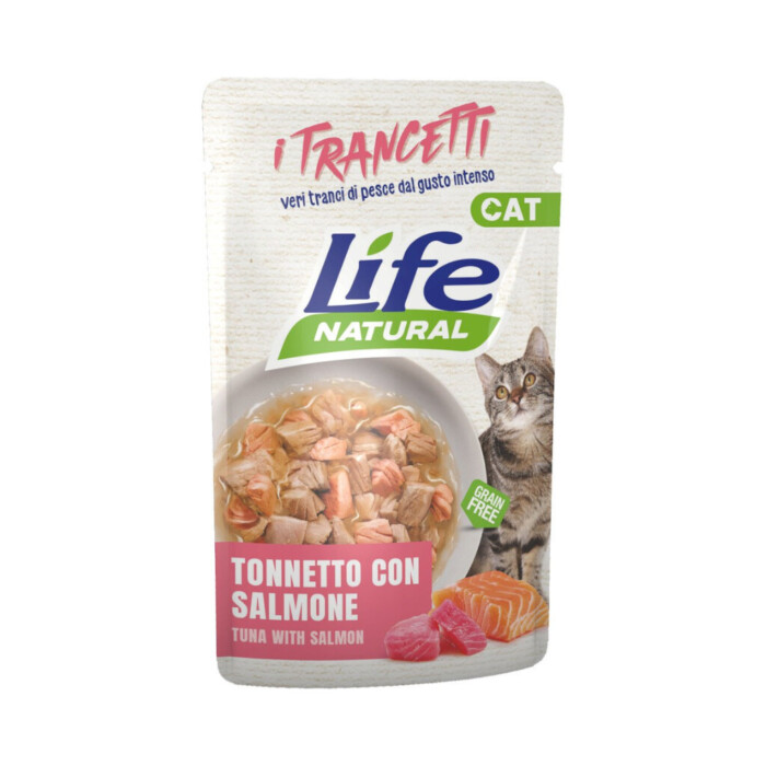 Life Sobre Cat Atún Salmón 55gr - Imagen 1