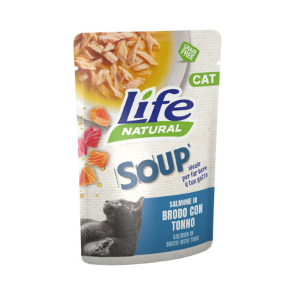 Life Sobre Sopa Cat Salmón Atún 60gr