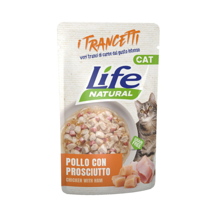Life Sobre Cat Pollo Jamón 55gr - Imagen 1