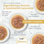Catit Cuisine Dinner Pescado con Salmón 75g - Imagen 2