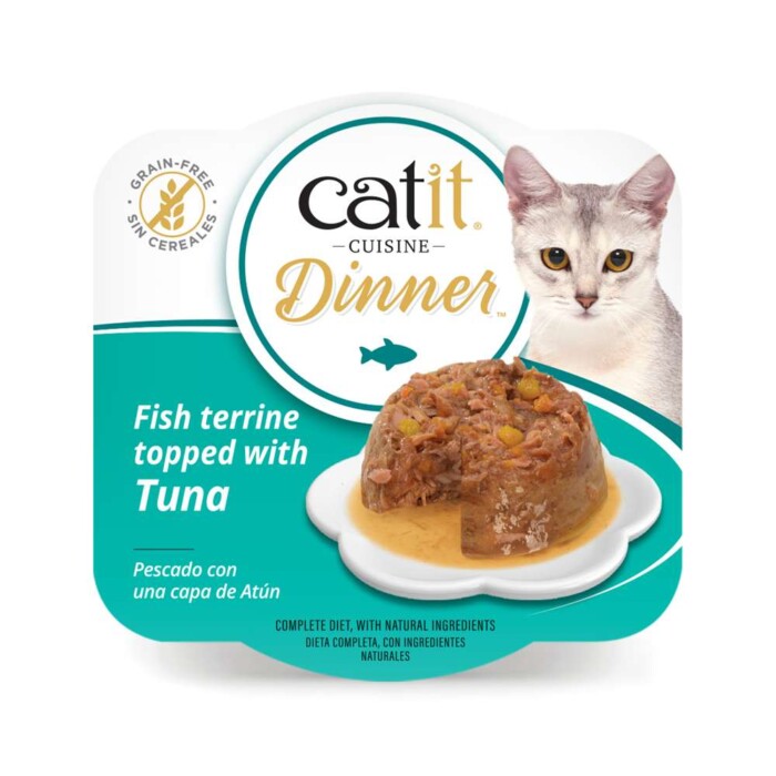 Catit Cuisine Dinner Pescado con Atún 75g - Imagen 1
