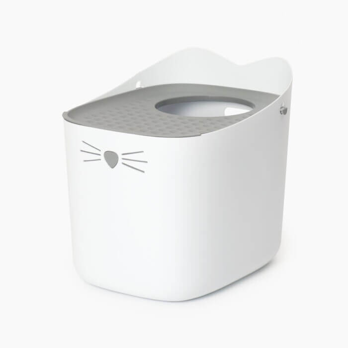 Arenero para gatos con entrada superior Catit PIXI - Imagen 2