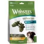 Whimzees Pack Snacks Dentales Cocodrilo Adulto M (12u)