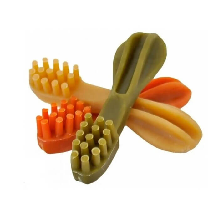 Whimzees Pack Snacks Dentales Cepillo Mix Adulto - Imagen 2