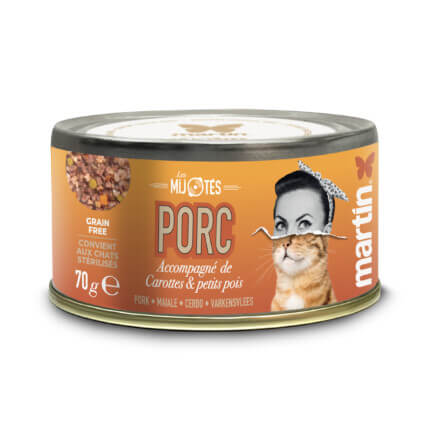 Martín Gato Estofado Cerdo- Lata 70gr