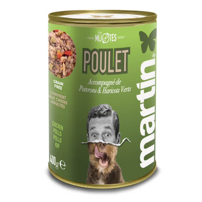 3011138 Martín Lata Estofado de Pollo y Verduras para Perros - Imagen 1