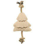 Juguete Perro Árbol de Navidad con Cuerda 38cm