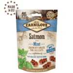 Carnilove Snacks Gato Crunchy Salmón y Menta 50gr