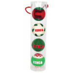 KONG Juguete Perro Navidad Pack Occasions Pelotas 4u