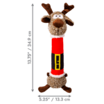 KONG Juguete Perro Navidad Shakers Luvs Reindeers M - Imagen 2