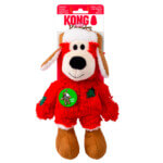 KONG Juguete Perro Navidad Knots Assorted Oso Peluche - Imagen 2