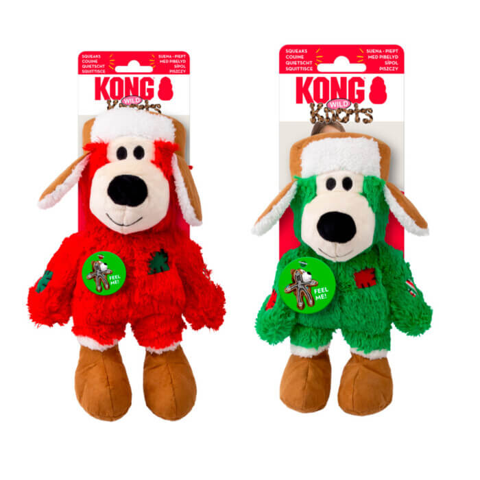 oso-de-peluche-navideno-para-perro-kong-holiday-wild-knots KONG Juguete Perro Navidad Knots Assorted Oso Peluche - Imagen 1