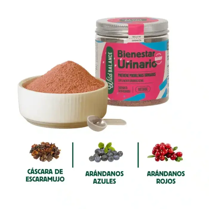 Wild Balance Bienestar Urinario 100gr- Suplemento para Perros y Gatos - Imagen 3